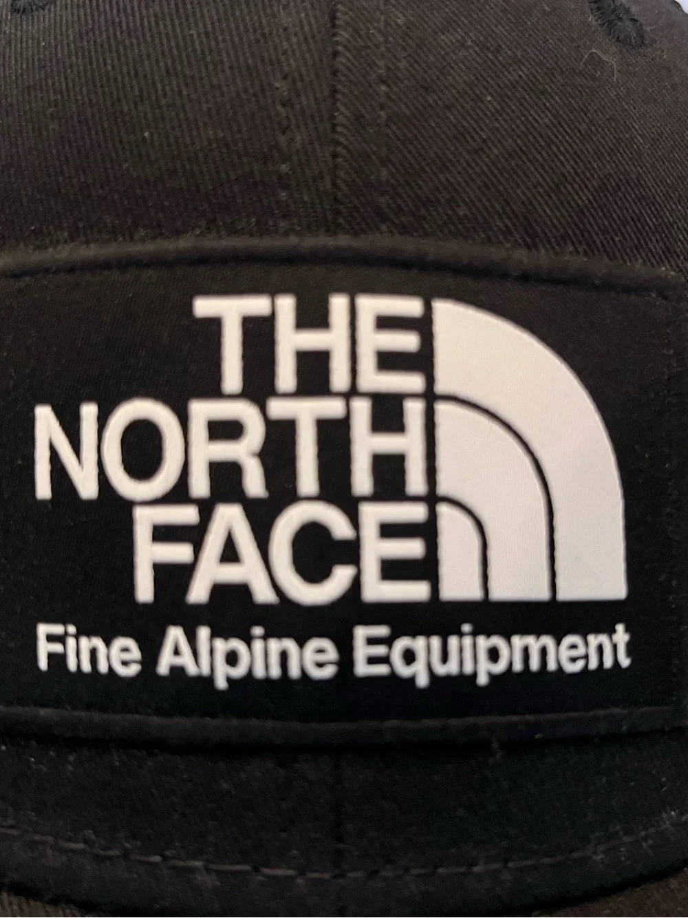 The North Face Black Logo Mesh Cap